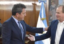 Bordet y Massa acordaron el desembolso de 400 millones de pesos para paliar los efectos de la sequía en la ganadería