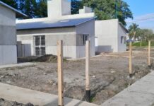 Se construyen 140 viviendas con fondos nacionales en tres localidades entrerrianas