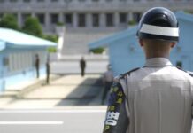 La fortificada frontera entre las dos Coreas que un soldado estadounidense atravesó hacia el Norte