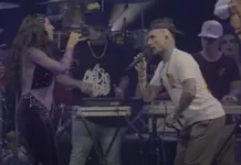 Ke Personajes y La Delio Valdez en un tema juntos