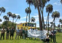 Reclamo de los trabajadores del Parque Nacional El Palmar de Colón