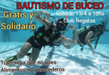 Bautismo de Buceo Solidario y Gratuito