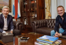 El gobernador y Mariano Werner trataron la posibilidad de sumar fechas del automovilismo nacional en Entre Ríos