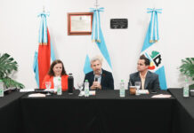 Frigerio encabezó una nueva reunión de gabinete conjunto en General Ramírez