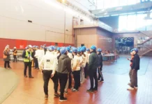 Alumnos de la Escuela Técnica Zubiaur de Basavilbaso visitaron la represa de Salto Grande