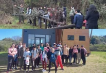 Más de 1.500 alumnos disfrutan del senderismo en la Isla del Puerto