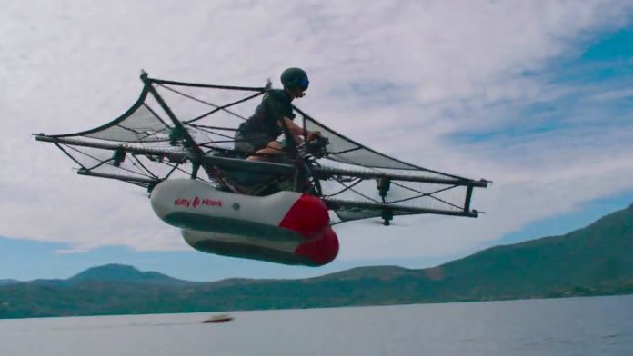 Kitty Hawk Flyer: así es el vehículo volador del fundador de Google
