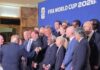 Trump se reunió con Tapia y respaldó a los jugadores argentinos ante las posibles sanciones por la bandera de Malvinas