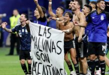 Milei insiste en separar fútbol y política tras la bandera de Malvinas, mientras los ingleses lloran sanciones