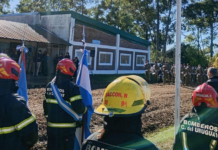 Tiro Federal cede terreno a Bomberos durante su aniversario