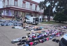 Prefectura frustró un contrabando millonario en Concepción del Uruguay