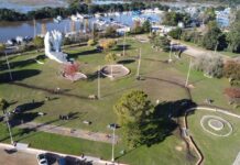 La Estudiantina recibe la primavera en la renovada Zona Joven de Concepción del Uruguay