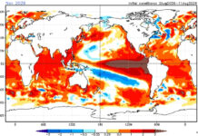 El Niño «muy fuerte» persistirá hasta febrero, advierte la OMM