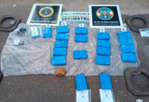 Secuestran más de 20 kilos de cocaína en Entre Ríos