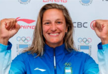 Magui Garro conquistó el oro en K4 500 en Santa Fe 2026
