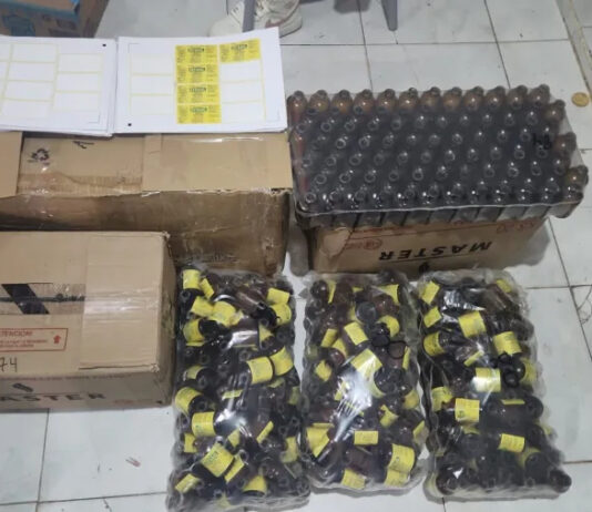 Allanamiento por cheques falsos derivó en un laboratorio de ketamina y DOM