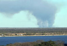 Incendios en humedales entrerrianos y el humo llegó a Rosario