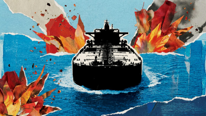 Ormuz: récord de ataques y petróleo en aumento