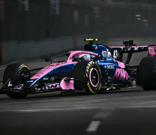 Colapinto abandonó en la sprint de Singapur y largará 11° en la clasificación