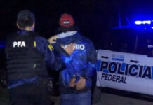Cuatro detenidos y armas secuestradas en operativo federal en Concepción