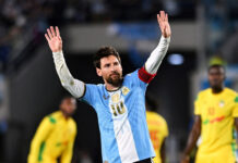 Argentina goleó a Benín en despedida de Messi