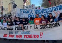 Paraná fue escenario de la Quinta Marcha Federal Universitaria