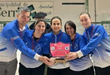 Doble título para la Asociación Uruguayense de Bochas en el Entrerriano de Damas