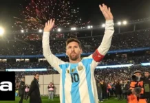 Messi juega su último partido en la Selección Argentina